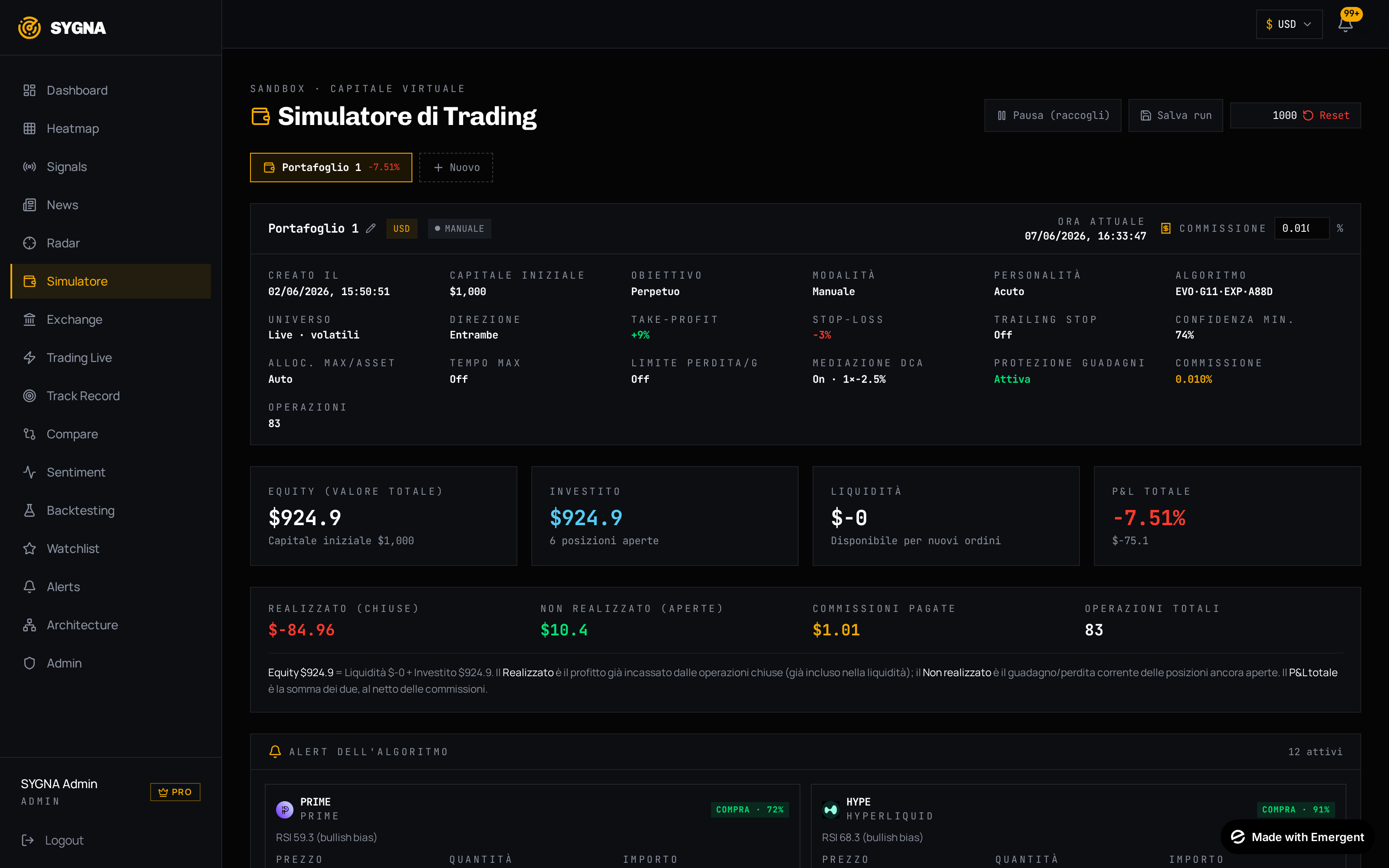 Paper Trading & Testnet